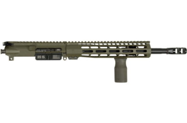 Image of Dark Storm Industries DS-15 AR-15 Typhoon 5.56x45mm NATO 12.5inch Upper Receiver, Carbine Length, 1-7 Twist, 1/2x28, Firestorm Compensator, Cerakote, Olive Drab Green, DSI-UC5-TYP-12C7-T5-ODG