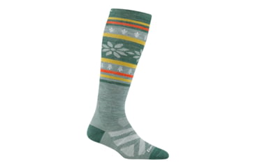 Image of Darn Tough Alpine OTC Lightweight Socks - Womens, Seafoam, Large, 8021-SEAFOAM-L-DARN