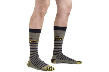 Image of Darn Tough Animal Haus Crew Lightweight Sock - Mens, Loden, Large, 6066-LODEN-L-DARN