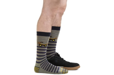 Image of Darn Tough Animal Haus Crew Lightweight Sock - Mens, Loden, Large, 6066-LODEN-L-DARN