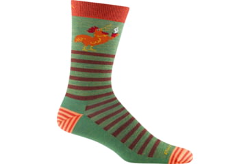 Image of Darn Tough Animal Haus Crew Lightweight Socks - Mens, Willow, Large, 6066-WILLOW-L-DARN