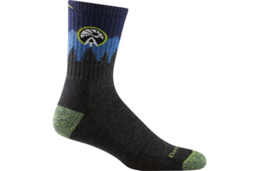 Image of Darn Tough ATC Micro Crew Midweight Sock with Cushion - Mens, Eclipse, Medium, 1956-ECLIPSE-M-DARN