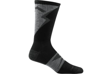 Image of Darn Tough BA Barney Bike Crew Ultra-Light Sock - Mens, Gray, Medium, 1792-GRAY-M-DARN