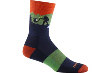 Image of Darn Tough Close Encounters Micro Crew Midweight w/ Cushion Hiking Socks - Mens, Eclipse, Medium, 5014-ECLIPSE-M-DARN