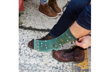 Image of Darn Tough Dairy Air Crew Lightweight With Cushion - Mens, Pasture, Extra Large, 6116-PASTURE-XL-DARN