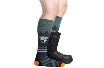 Image of Darn Tough High Fives OTC Midweight With Cushion - Mens
