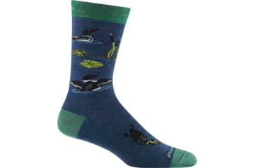 Image of Darn Tough Diver Crew Lightweight Socks - Mens, Denim, Extra Large, 6112-DENIM-XL-DARN