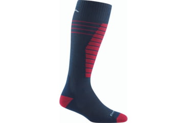 Image of Darn Tough Edge Jr. OTC Midweight w/ Cushion/ Padded Shin Socks - Kids, Eclipse, Medium, 3805-ECLIPSE-M-DARN