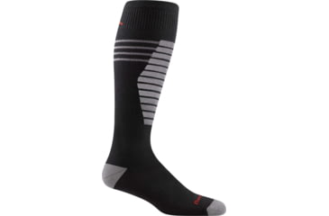 Image of Darn Tough Edge Thermolite OTC Midweight Ski Sock - Mens, Gray, Extra Large, 8020-GRAY-XL-DARN