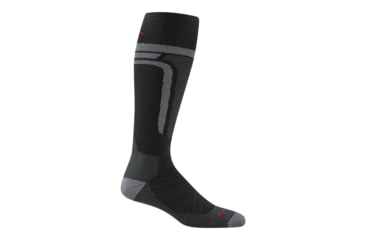 Image of Darn Tough Edge Thermolite OTC Midweight with Cushion w/ Padded Shin Socks - Mens, Black, Medium, 8058-BLACK-M-DARN