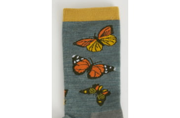 Image of Darn Tough Flutter Crew Lightweight Socks - Womens, Seafoam, Medium, 6109-SEAFOAM-M-DARN