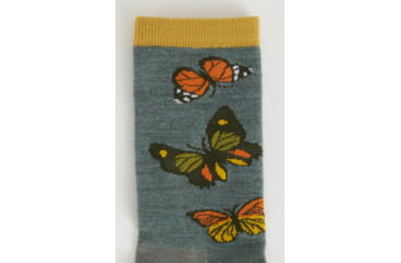 Image of Darn Tough Flutter Crew Lightweight Socks - Womens, Seafoam, Medium, 6109-SEAFOAM-M-DARN