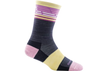 Image of Darn Tough Fraggle Crew Light Sock - Womens, Purple, Small, 6006-PURPLE-S-DARN