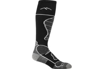 Image of Darn Tough Function 5 Over-the-Calf Padded Cushion Sock - Mens, Black, Medium, 1811-BLACK-M-DARN