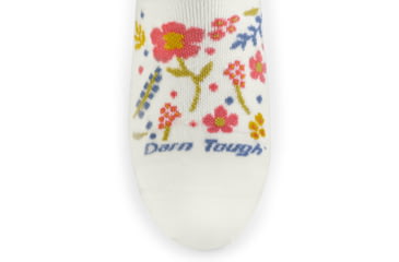 Image of Darn Tough Garden Party No Show Hidden Lightweight Shoes - Womens, White, Small, 6072-WHITE-S-DARN