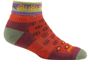Image of Darn Tough Hike/Trek Annie 1/4 Sock Cushion - Women's-Annie Tomato-Large