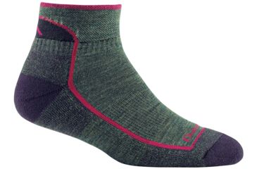 Image of Hike/Trek Annie 1/4 Sock Cushion - Womens-Moss Heather-Medium