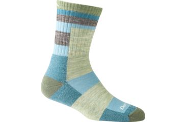 Image of Darn Tough Hike/Trek Light Hiker Aztec Micro Crew Sock - Womens-Sweet Pea-Medium