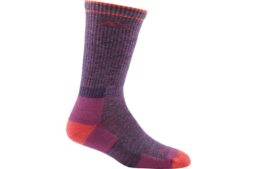 Image of Darn Tough Hiker Boot Cushion Sock - Womens, Plum Heather, Small, 1907-PLUM-HEATHER-S-DARN