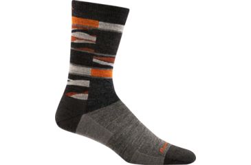 Image of Darn Tough Icefields Crew Light Sock - Mens, Brown, Large, 6019-BROWN-L-DARN