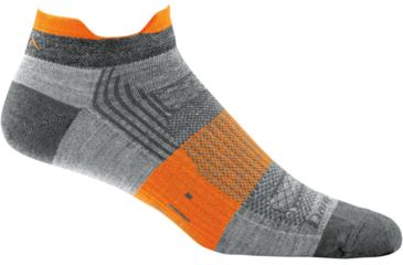 Image of Darn Tough Juice No Show Tab Light Sock - Mens, Gray, Medium, 1001-GRAY-M-DARN