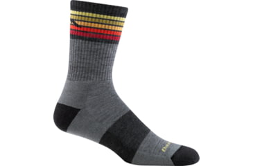 Image of Darn Tough Kelso Micro Crew Light Cushion Sock - Mens, Gray, Large, 1973-GRAY-L-DARN