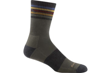 Image of Darn Tough Kelso Micro Crew Lightweight Hiking Sock - Mens, Fatigue, Large, 1973-FATIGUE-L-DARN