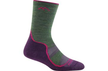 Image of Darn Tough Light Hiker Micro Crew Light Cushion Sock - Womens, Moss, Large, 1967-MOSS-L-DARN