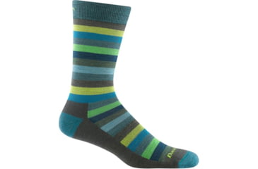 Image of Darn Tough Merlin Crew Lightweight with Cushion Socks - Mens, Forest, Medium, 6113-FOREST-M-DARN