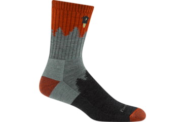 Image of Darn Tough Number 2 Micro Crew Midweight with Cushion Socks - Mens, Seafoam, Medium, 1974-C-7032-04