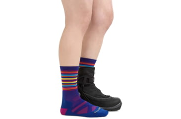 Image of Darn Tough Oslo Nordic Boot Lightweight w/ Cushion Ski Sock - Womens, Marine, Medium, 8033-MARINE-M-DARN