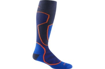 Image of Darn Tough Outer Limits OTC Lightweight w/ Cushion/ Padded Shin Socks - Mens, Eclipse, Medium, 8042-ECLIPSE-M-DARN