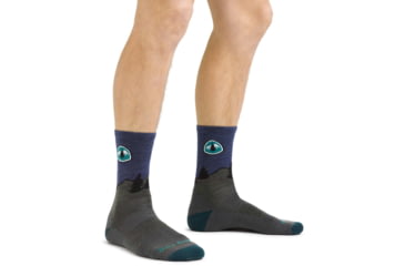 Image of Darn Tough PCT Micro Crew Lightweight Hiking Sock - Mens, Forest, Large, 1999-FOREST-L-DARN