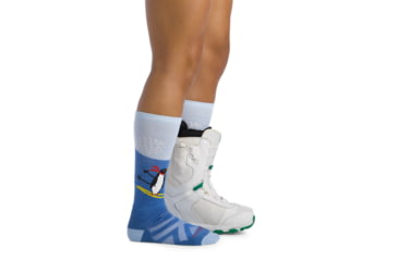 Image of Darn Tough Penguin Peak OTC Midweight With Cushion Socks - Kids, Stellar, Medium, 3808-STELLAR-M-DARN