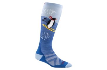 Image of Darn Tough Penguin Peak OTC Midweight With Cushion Socks - Kids, Stellar, Medium, 3808-STELLAR-M-DARN
