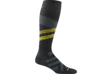 Image of Darn Tough Pennant RFL OTC Ultra-Lightweight Socks - Mens, Carbon, Medium, 8002-CARBON-M-DARN