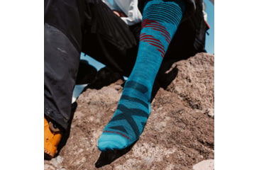 Image of Darn Tough Pennant RFL OTC Ultra-Lightweight Socks - Mens, Cascade, Large, 8002-CASCADE-L-DARN