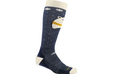 Image of Darn Tough Polar Bear Over-the-Calf Cushion Sock - Kids, Blue, Small, 1891-BLUE-S-DARN