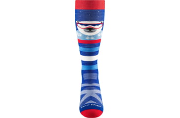 Image of Darn Tough Polar Patroller OTC Midweight w/ Cushion/ Padded Shin Socks - Kids, Marine, Small, 3806-MARINE-S-DARN