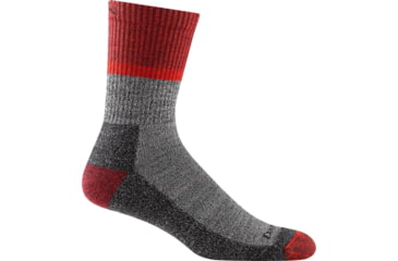 Image of Darn Tough Ranger Micro Crew Midweight Sock with Cushion - Mens, Pepper, Medium, 5004-PEPPER-M-DARN