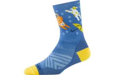 Image of Darn Tough Ruff Weather Micro Crew Ultra-Lightweight Socks - Womens, Storm, Small, 1070-N-9070-03