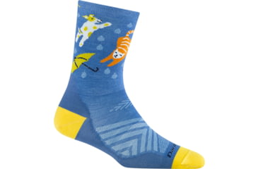 Image of Darn Tough Ruff Weather Micro Crew Ultra-Lightweight Socks - Womens, Storm, Small, 1070-N-9070-03