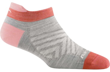 Image of Darn Tough Run No Show Tab Ultra-Lightweight Running Sock - Womens, Ash, Medium, 1043-ASH-M-DARN