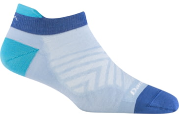 Image of Darn Tough Run No Show Tab Ultra-Lightweight Socks - Womens, Sky, Large, 1043_SKY_L_DARN