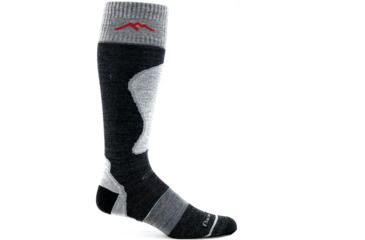 Image of Darn Tough Ski/Ride Over-The-Calf Padded Cushion Sock - Men's - Charcoal M