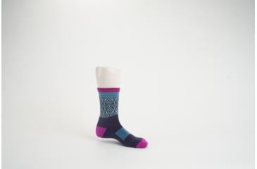 Image of Darn Tough Sobo Micro Crew Lightweight with Cushion Socks - Womens, Blackberry, Medium, 1977-BLACKBERRY-M-DARN