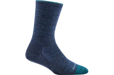 Image of Darn Tough Solid Basic Crew Light Sock - Womens, Denim, Small, 6012-DENIM-S-DARN