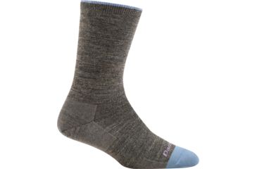 Image of Darn Tough Solid Basic Crew Light Sock - Womens, Taupe, Large, 6012-TAUPE-L-DARN
