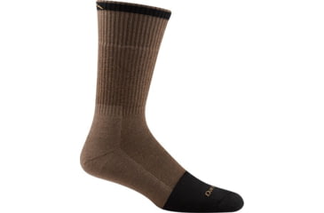 Image of Darn Tough Steely Boot Midweight Work Sock - Mens Toe Box, Timber, Small, 2006-TIMBER-S-DARN