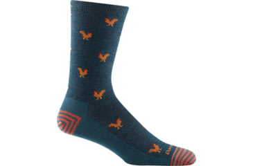 Image of Darn Tough Strut Crew Lightweight Sock - Mens, Dark Teal, Medium, 6060-DARK-TEAL-M-DARN